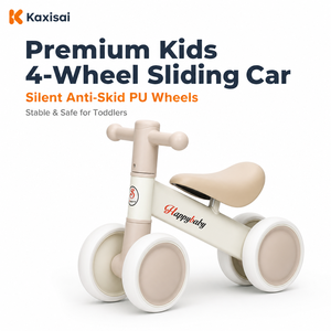 Voiture à pousser pour bébé à 4 roues, silencieuse et antidérapante, trotteur pour enfants de 1 à 4 ans - Product Image 1
