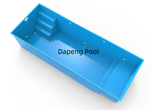 <span class=keywords><strong>Piscine</strong></span> autoportante longue en fibre de verre pour enfants, utilisation spa à domicile, échelle de <span class=keywords><strong>piscine</strong></span> extérieure de haute qualité pouvant accueillir de petits bateaux - Product Image 4