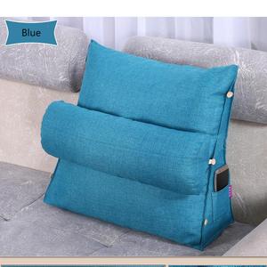 Coussin de soutien <span class=keywords><strong>lombaire</strong></span> moderne et confortable en mousse à mémoire de forme, technique tricotée, coussin de dossier en forme de <span class=keywords><strong>cale</strong></span>, amovible et lavable pour le sommeil - Product Image 4