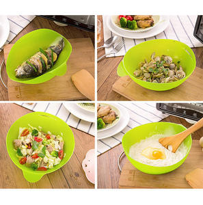 Nouveaux produits : Paniers de levage pliables en silicone, mélangeur à pâte pour la fermentation, saladier souple pour la cuisine domestique - Product Image 4