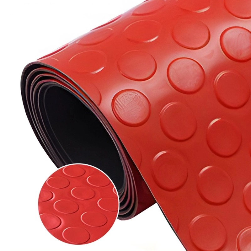 Modello di moneta rossa