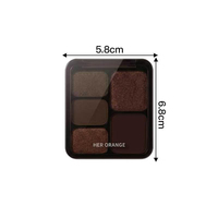 Palette de fards à paupières 5 couleurs Dreamy, best-seller, finitions mates et scintillantes intenses, haute pigmentation, sans cruauté animale, marque privée