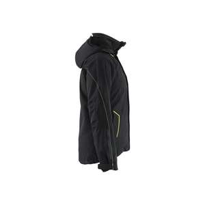 BLAKLADER - 440819179933XXL Chaqueta de concha ligera para mujer Stretch Black/Yellow - EAN 7330509892183 WORK JACKETS - Product Image 3