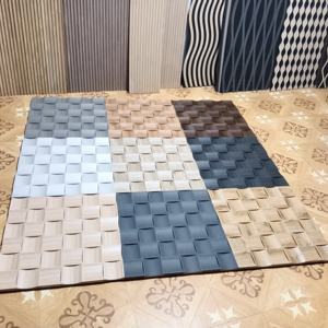 Panneau mural en bois facile à installer 2400 mm avec absorption acoustique et design écologique pour salle de <span class=keywords><strong>concert</strong></span>, hôtel, appartement et école - Product Image 2