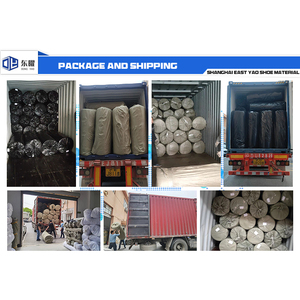 100% Môi Trường Polyester Polyurethane Laminate Vải Phong Cách Đồng Bằng Cho Bé Trai Ăn Mặc Xe Roof/Glovesponge Bọt Nhiều Lớp Vải - Product Image 6