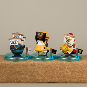 8-mảnh phim hoạt hình phim hoạt hình bức tượng nhỏ đặt Knick-knacks bao gồm Merry Suns tóc đỏ hoàng hậu tàu ngầm búp bê nhựa trang trí - Product Image 4