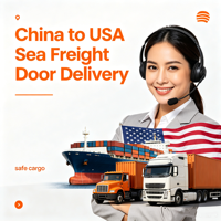 Tarif Compétitif Fret Maritime LCL+Express DDP Chine vers États-Unis avec Support 24/7 et Assurance pour Partenaires à Long Terme