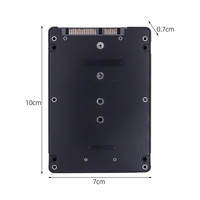 Caja de disco duro de protocolo 3,0 con ordenador portátil integrado de 7mm, de 2 a 2,5