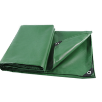 Bâche de remorque personnalisée en tissu polyester renforcé, laminé PVC, imperméable, haute résistance, 450gsm-610gsm, 7'x4'