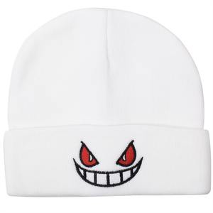 <span class=keywords><strong>Bonnet</strong></span> <span class=keywords><strong>tricot</strong></span>é brodé motif dessin animé Gengar, chaud, pour enfants, idéal pour l'automne, l'hiver, Noël, Halloween, Pâques, la Saint-Valentin - Product Image 5