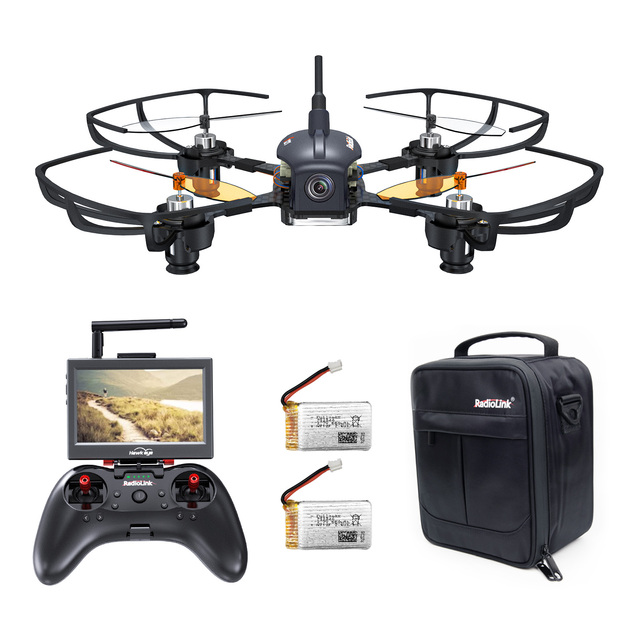 Entertaining RadioLink 3inch RC FPV Racing Drone F121 and Transmitter T8S FPV Real-time Telemetry OSD Camera Micro RC Drone F121