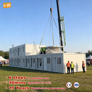 Dreammaker estensibile facile da installare case container flat pack di lusso da 20 piedi in vendita case prefabbricate moderne - Product Image 5