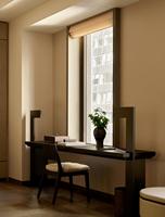 Muebles de Hotel de Lujo de 5 Estrellas, Personalizados, de Madera Sólida Ecológica, Juegos de Dormitorio Modernos de Calidad Comercial, Paquetes Completos para Apartamentos