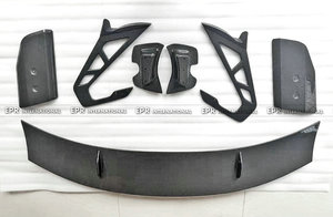สปอยเลอร์หลังแบบ Ducktail คาร์บอนไฟเบอร์แห้ง สำหรับ Toyota Supra A90 a Type V3 ปี 2019+ - Product Image 3
