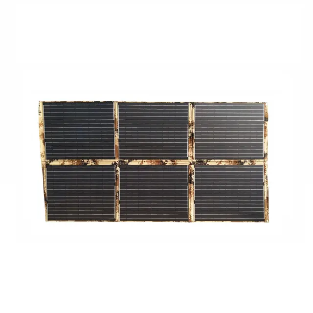 OEM 300 W tragbares Solarpanel-Kit faltbar hohe Konversionsrate einzelner Kristall-Chip-Solarladegerät mit 18,0 V 19,4 A Kraftwerk