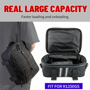 KOLMIO-LAM pour moto, sac à bagages supplémentaire pour moto, sacoche supérieure pour <span class=keywords><strong>BMW</strong></span> <span class=keywords><strong>R1200GS</strong></span> R1250GS ADV/LC, accessoires pour moto - Product Image 2