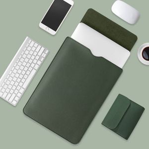 Custom Waterproof PU Leather Laptop <b>Bag</b> Case 13'' 14'' Laptop Notebook <b>Computer</b> Sleeve Multifunctional Mouse Pad Mat - Product Image 1