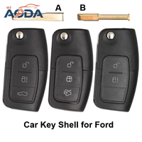 Coque de clé de voiture OEM à 2/3 boutons, remplacement direct usine pour Ford