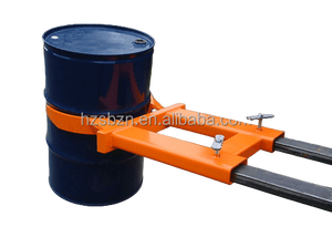 Accesorio Elevador para Montacargas de Tambor Doble, Abrazadera Manual con Capacidad de 1000 kg para el Manejo Simultáneo de Dos Tambores - Product Image 3