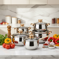 Ensemble de cuisine multifonctionnel en acier inoxydable 304 écologique de 12 pièces, design minimaliste, pour la cuisine à domicile, compatible lave-vaisselle et four