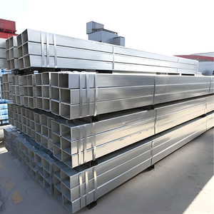 Ống Vuông ống 50x50mm đen hình chữ nhật sắt ống 1.8mm Độ dày nhúng nóng mạ kẽm Ống Vuông - Product Image 1