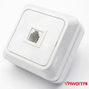 Chuyển đổi và ổ cắm bề mặt loại điện thoại ổ cắm/European Tel ổ cắm RJ11 - Product Image 4