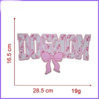 Patch brodé GOGMAMA à sequins grande taille, plusieurs couleurs, pour vêtements, sacs et jeans
