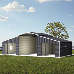 Garage in Acciaio SG4222, Capannone Moderno Personalizzato in Acciaio, Kit di Facile Montaggio <span class=keywords><strong>per</strong></span> Garage Prefabbricato Esterno e Ripostiglio Attrezzi - Product Image 3