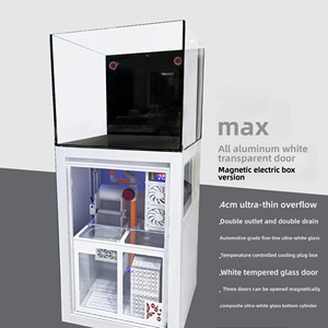 Sistema de Filtración Subacuática Moderno para Tanques de Agua Marina, Gabinete Base Ultrafino de Aleación de Aluminio con Caja Eléctrica Completa - Product Image 2