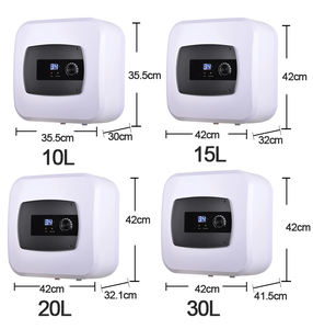 <span class=keywords><strong>Calentador</strong></span> de Agua Eléctrico Portátil Miniatura de 15L, 1500W, Tanque de Almacenamiento de Plástico para el Hogar, Impermeable IPX4, Clase Energética A - Product Image 3