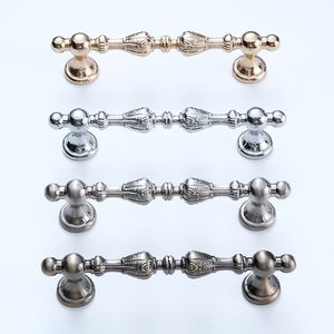 European Style <strong>Light</strong> Luxury Cabinet Drawer <strong>Handle</strong> <strong>Pulls</strong> Retro Antique Gourd Zinc Alloy <strong>Handle</strong> Knobs - Product Image 1