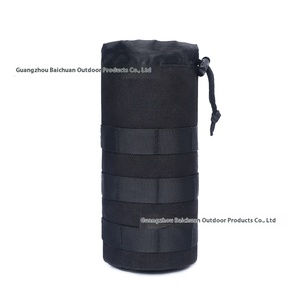 Bolsa de malla táctica personalizada con cordón, de poliéster, camuflaje, para deportes al aire libre, juego de vasos portátiles, gran capacidad - Product Image 6