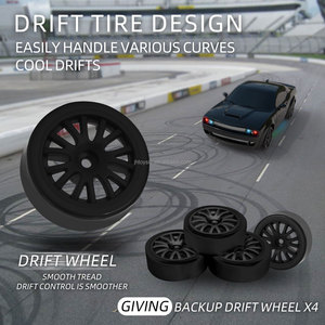 Voiture télécommandée 2,4 GHz 1:20 entièrement proportionnelle 4x4 avec <span class=keywords><strong>gyroscope</strong></span>, voiture <span class=keywords><strong>de</strong></span> drift RC, modèle <span class=keywords><strong>de</strong></span> course simulée 20 km/h, jouet - Product Image 5