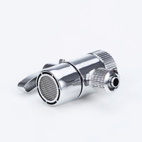 Adaptateur de robinet manuel en alliage de 3/8 pouces pour filtre à eau, accessoires de déviation, vente en gros à prix réduit avec garantie d'un an pour la filtration de l'eau
