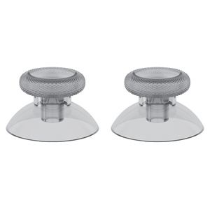 Kit de réparation de joysticks personnalisés EXtremeRate Clear Black, remplacement des sticks analogiques personnalisés pour manette Xbox Series X S - Product Image 1
