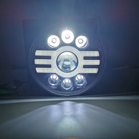Système d'éclairage automobile HYNBYZJ, phare LED rond de 7 pouces 60W, faisceau haut/bas, DRL, œil d'ange LED pour voitures 60W