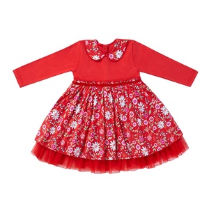Petites robes à fleurs pour filles, design princesse, robes de fête d'anniversaire pour enfants - Product Image 2