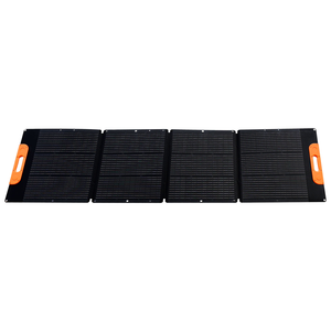 Panneau Solaire Pliable Monocristallin Portable 220W Noir à Prix Direct Usine, Efficacité 22%, Idéal pour Camping Extérieur et Urgences, Livraison Gratuite - Product Image 5