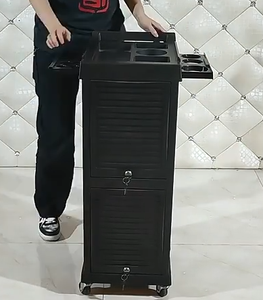 Carrito de Salón Moderno de 4 Ruedas para Peluquería, Muebles Profesionales para Salón - Product Image 2