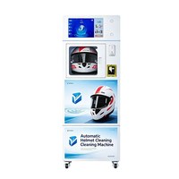 Distributeur automatique intelligent personnalisé pour le nettoyage de casques, avec corps métallique et écran LCD