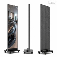 Schermo LED Compatto per Poster 640x1280 P1.86/P2.0/P2.5 GOB, Alta Frequenza di Aggiornamento, 4K Ultra Sottile, Luminosità 500cd, Garanzia di 2 Anni per Display