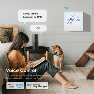 3A có dây gas nồi hơi sưởi ấm tuya Wifi nhiệt với hàng tuần lập trình và chế độ tự động chức năng - Product Image 4