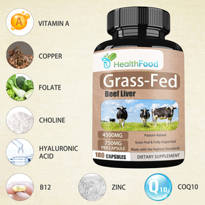 Factory Direct Grass-Fed Capsules with Bovine Liver Strengthen <b>Your</b> Immunity Grow Support Collagen Synthesis Capsules - Product Image 5
