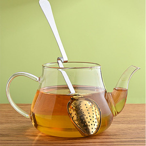 Infuseur à thé en acier inoxydable poignée de tasse suspendue pour ensemble de cérémonie de colateur d'épices - Product Image 3