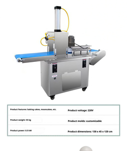 Machine à former des gâteaux de lune de <span class=keywords><strong>petite</strong></span> taille pour usage commercial, gain de place, haute vitesse, machine à gâteaux de lune à motifs - Product Image 3