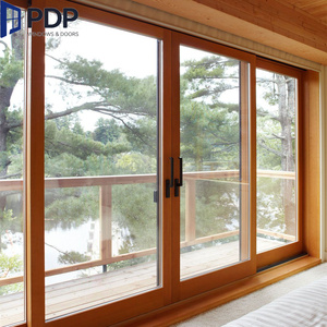 Tối Giản Không Khung Cửa Kính Trượt Sản Phẩm Mới Cho Siêu Thị Căn Hộ Bên Ngoài Phòng Ngủ Trường Cách Âm Ma Bằng Gỗ - Product Image 6