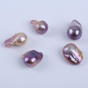 Edison Pearl <b>Necklace</b> 11-14m Large Particle Natural Near Round White Freshwater Pearl Gift for <b>Mom</b> - Product Image 3