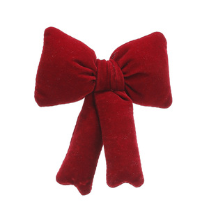 Ornement de Noël 3D coloré en forme de nœud rembourré en coton pour la décoration de la maison et les fournitures de fête - Product Image 5