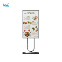 Afficheur numérique vertical LCD de 32/43 pouces avec système Android et Wi-Fi pour centre commercial et boutique
