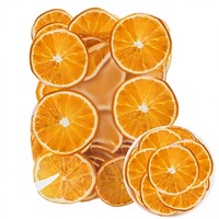 Tranches d'oranges séchées en vrac FD en gros 500g pour cocktails et thés aux fruits, sans sucre ajouté, emballage OEM